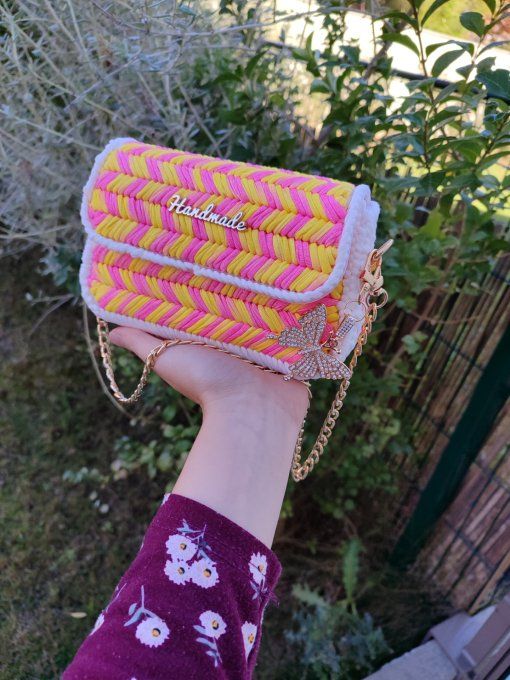 Sac à main colorée 