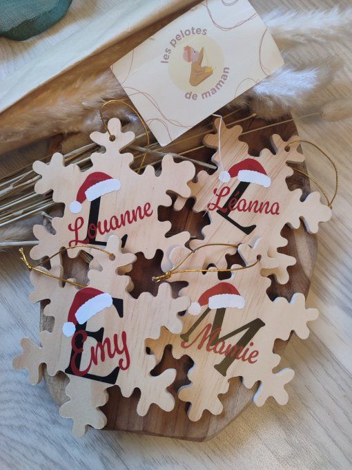 Boule de noël personnalisable 